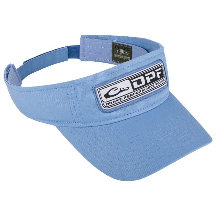 Drake DPF Logo Visor Carolina Blue
