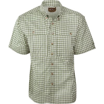 Drake Featherlite Plaid Wingshooter&#39;s SS Shirt