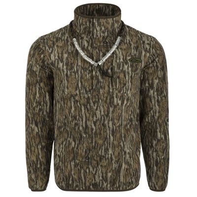 Drake Camp Fleece 1/4 Placket Pullover