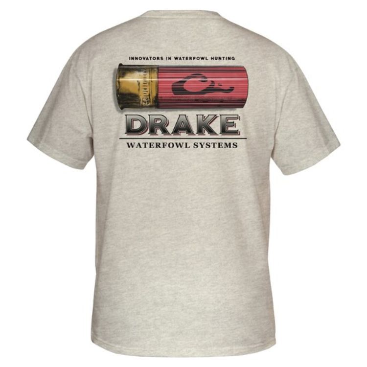 Drake Shotshell SS Tee Oatmeal