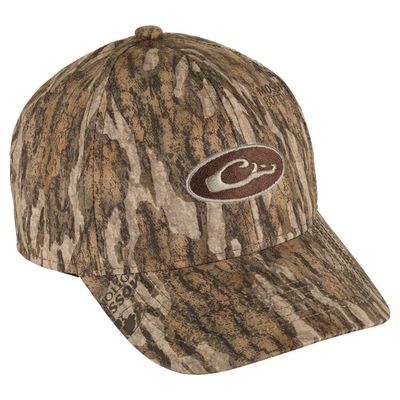 Drake YTH Waterproof Camo Cap Bottomland