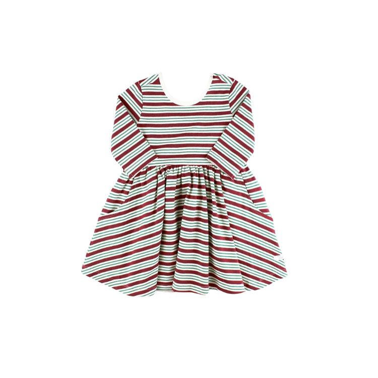 Rufflebutts Peppermint Stripe Twirl Dress, Size: 6-12m