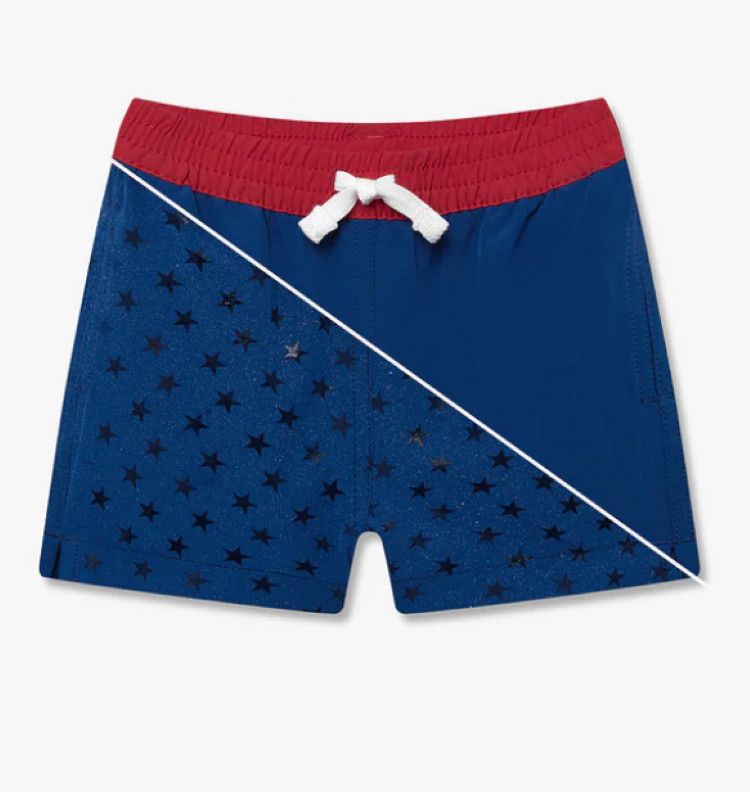 Chubbies The Mini Stars and Vibes (Kids Swim), Size: 6-12m