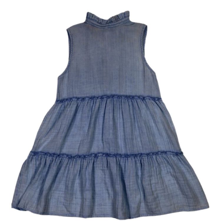 Simply Southern Gauze Tank Dress, Color: Indigo, Size: SM