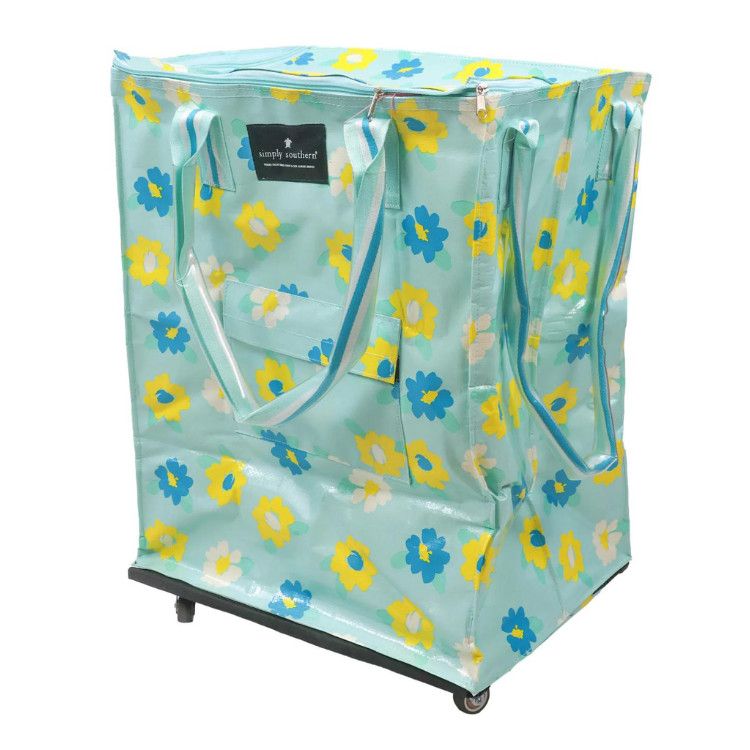 Simply Southern Roll Tote, Color: Flower