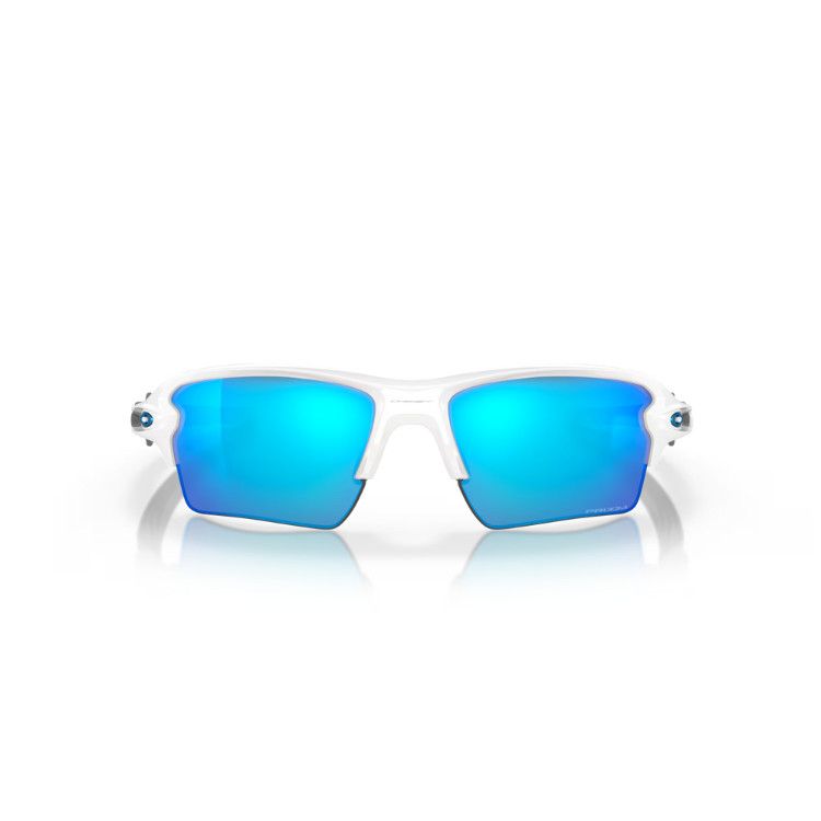Oakley Flak 2.0 XL Polished White w/Prizm Sapphire