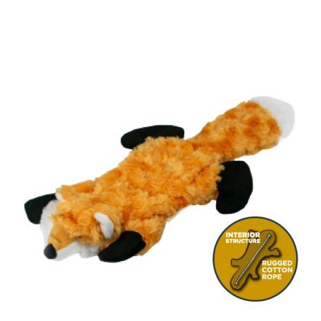 Tall Tails Stuffless Fox Squeaker Toy