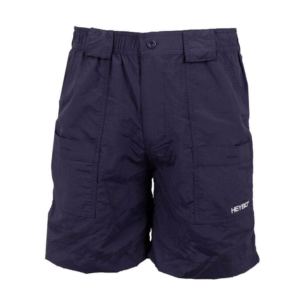 Heybo 7&quot; Bay Fishing Shorts Navy, Size: 32