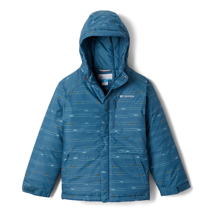 Columbia Lightning Lift Jacket, Color: Blue Heron Stripe, Size: XXS