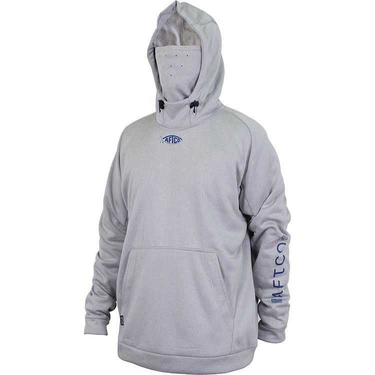 Aftco Original Reaper Technical Sweatshirt, Color: Heather Gray, Size: SM