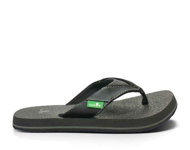 Sanuk Root Beer Cozy Black , Size: 7/8