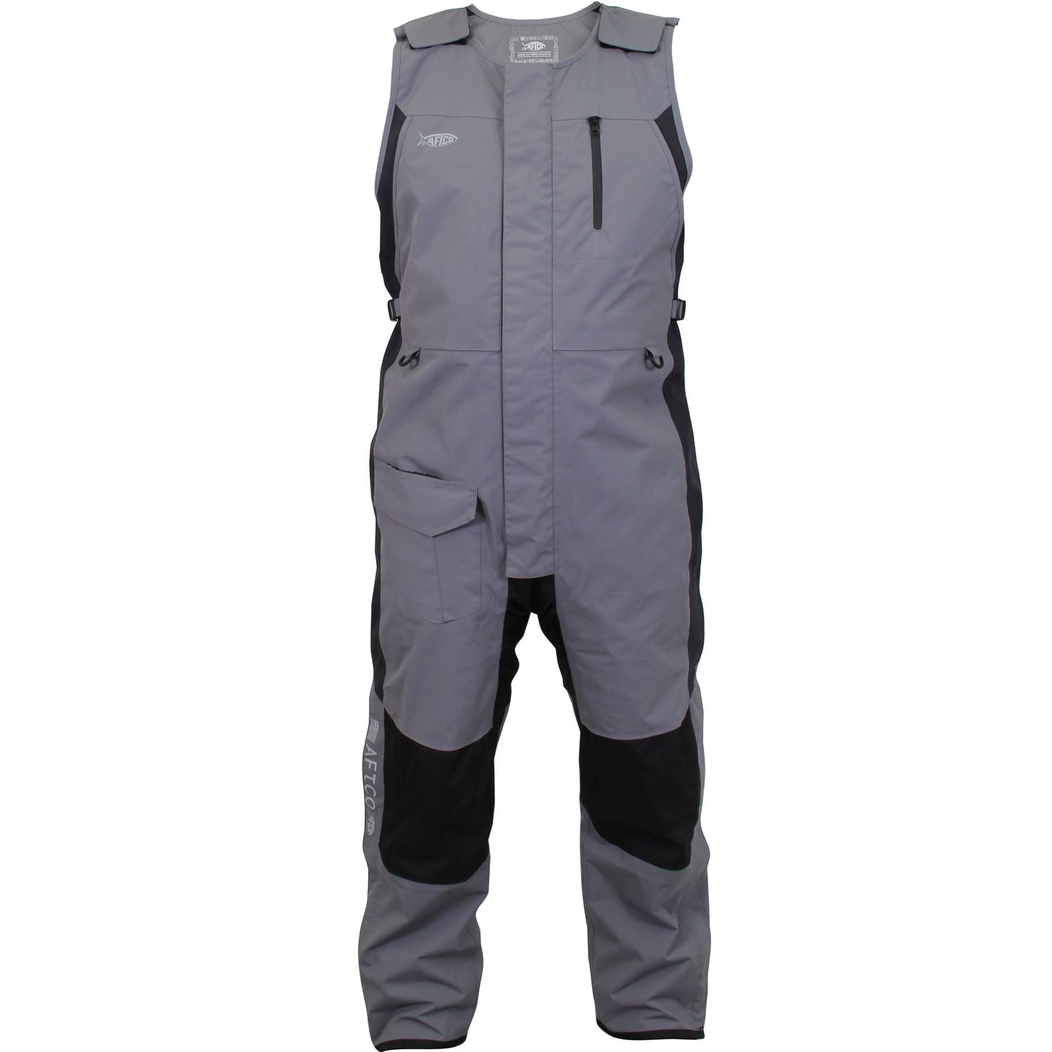 Aftco Hydronaut Bib New Style, Color: Charcoal, Size: LG
