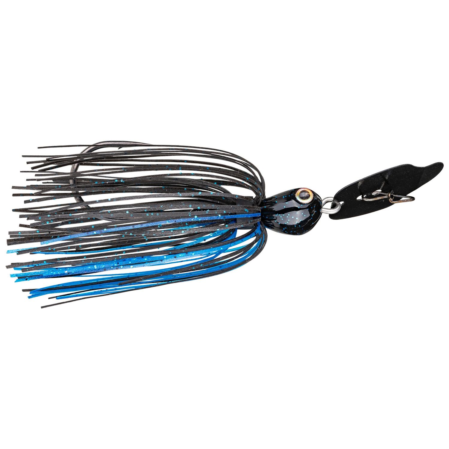 Strike King Thunder Cricket, Color: Black Blue, Size: 3/8