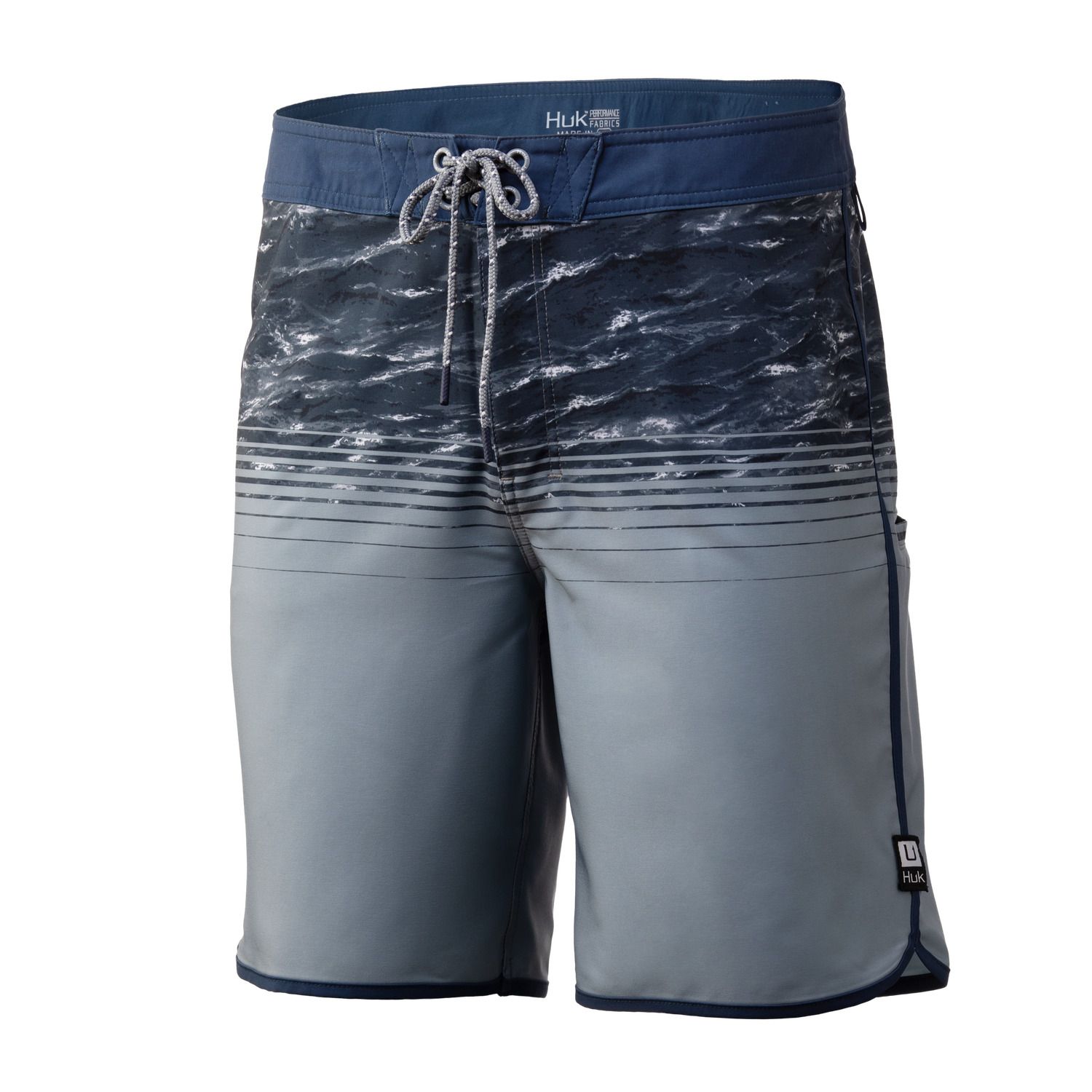 Huk Classic 20&quot; Boardshort , Color: Sargasso Sea (409), Size: 30
