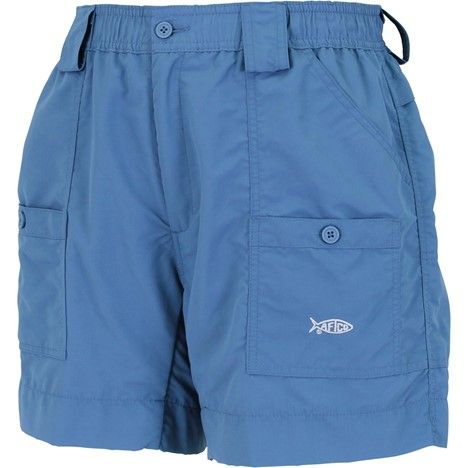 Aftco Original Fishing Short , Color: Air Force Blue, Size: 30