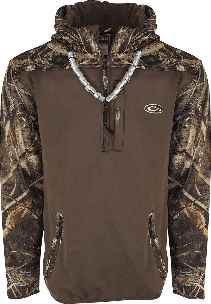 Drake MST Endurance Soft Shell Hoodie, Color: Realtree Max-5, Size: MD