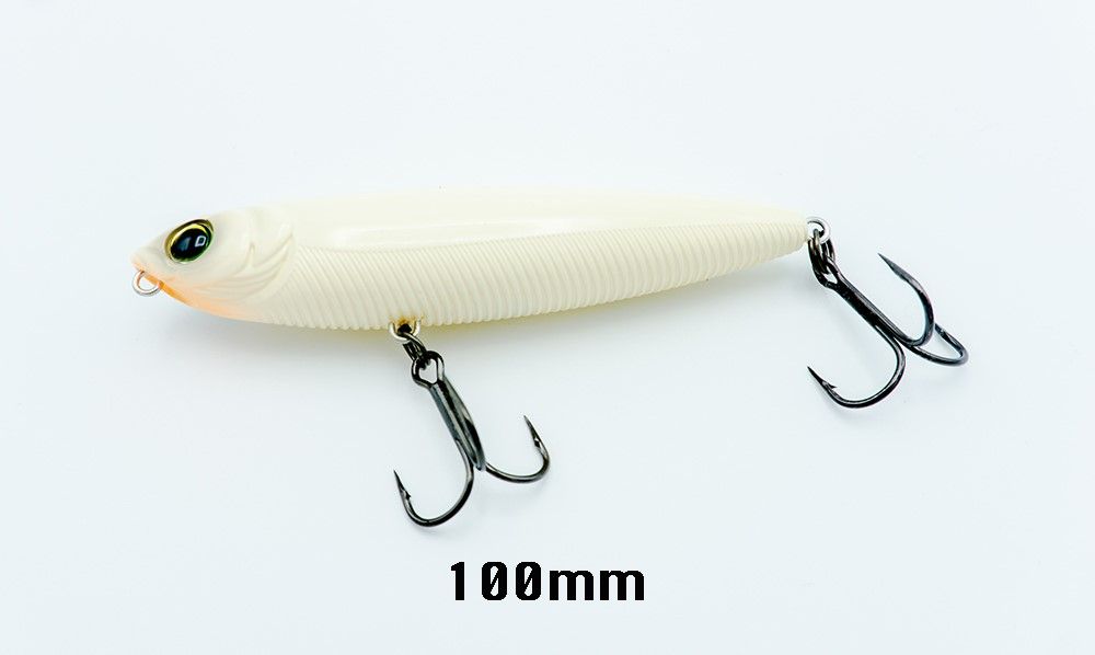 Yo-Zuri Floating 3DB Pencil, Color: Bone, Size: 100MM