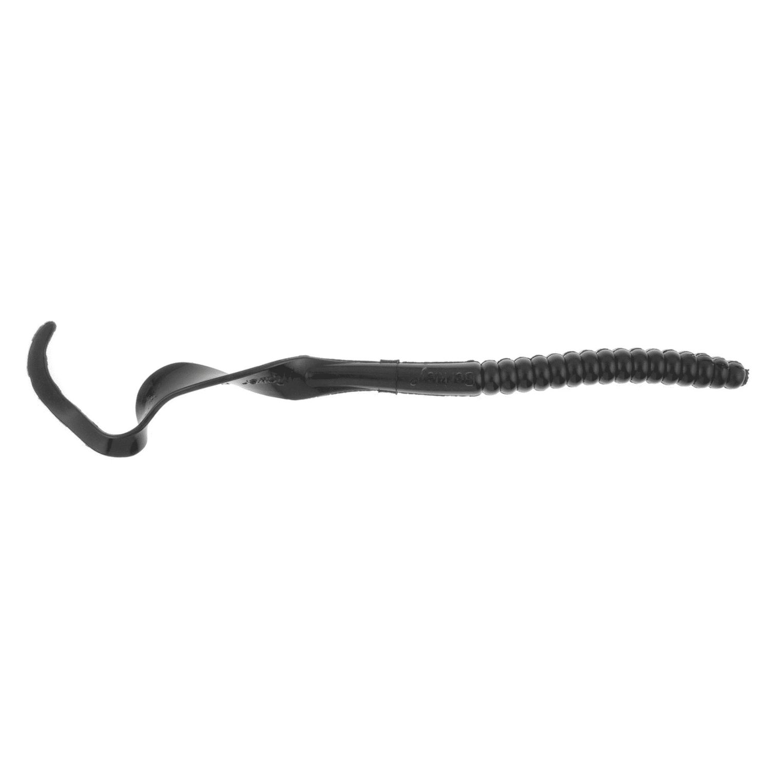 Berkley Powerbait Power Worms, Color: Black, Size: 4in