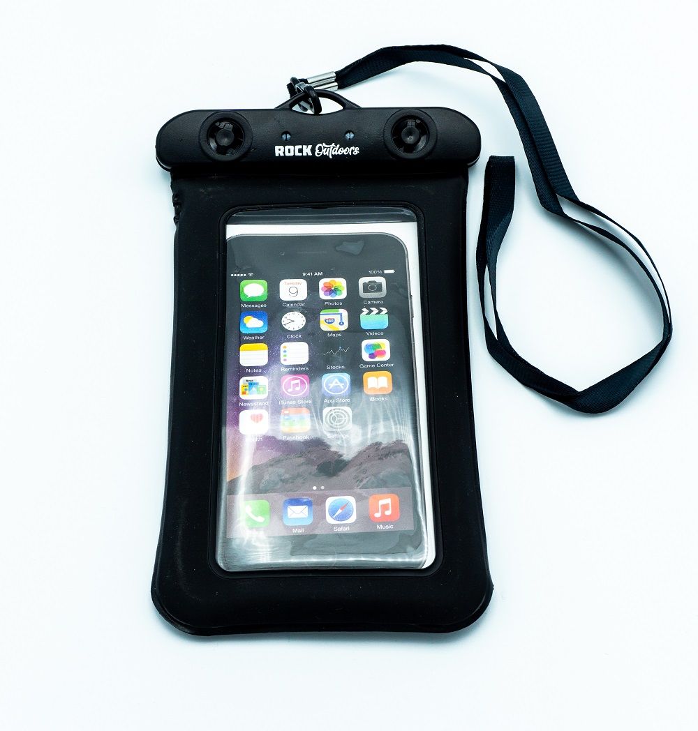 Rock Outdoors Floating Waterproof Cell Phone Case , Color: Black
