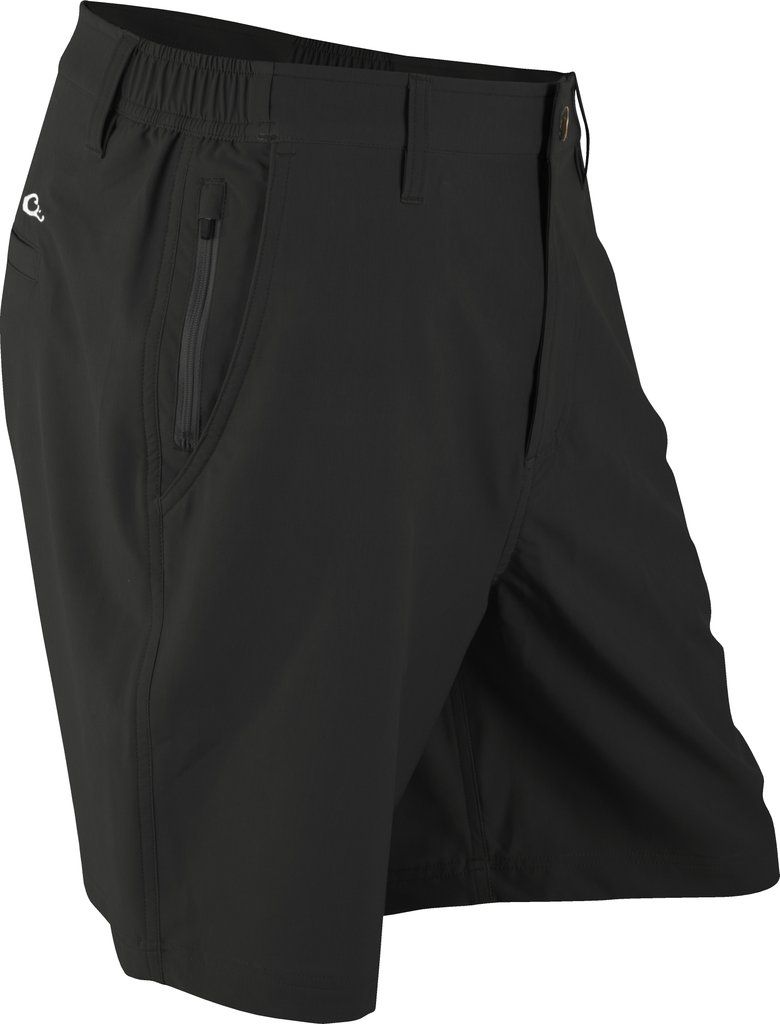 Drake Bamboo Active Short, Color: Black, Size: SM