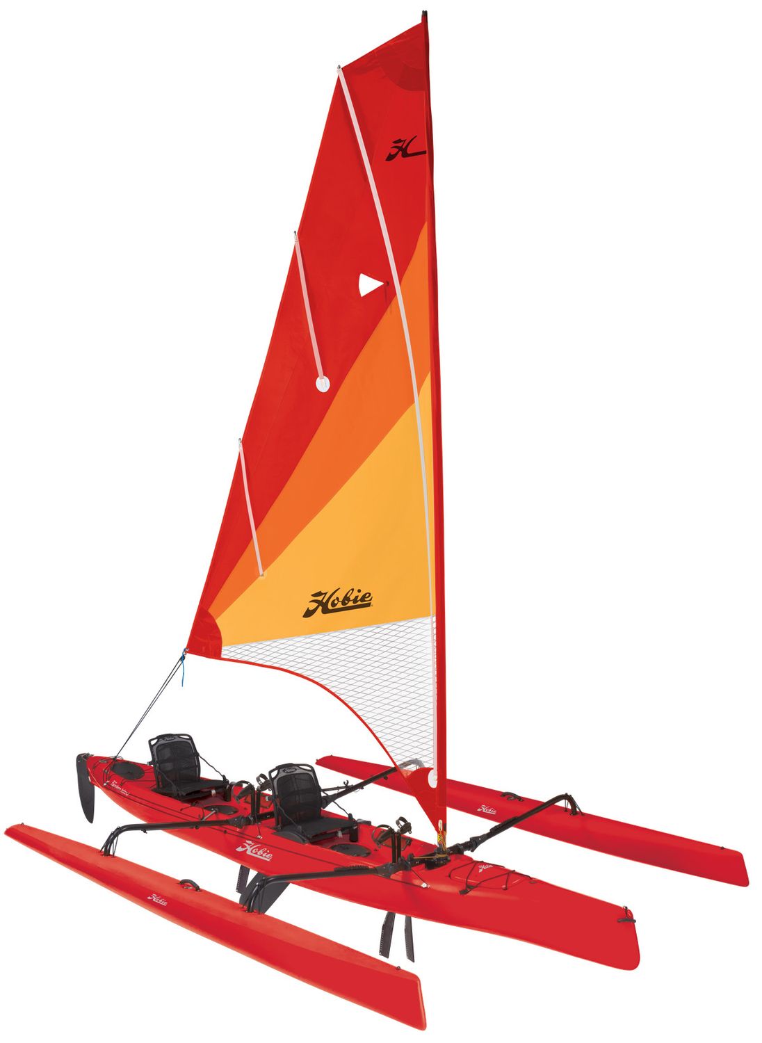 Hobie Mirage Tandem Island , Color: Red Hibiscus