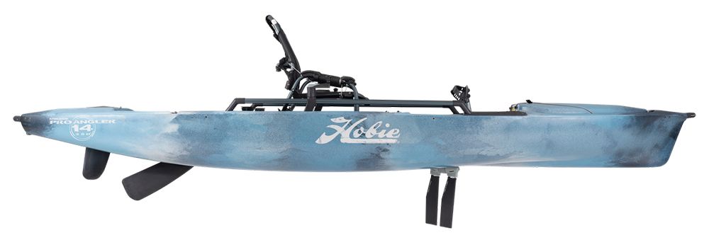 Hobie Mirage Pro Angler 14 with 360 Drive , Color: Arctic Blue Camo
