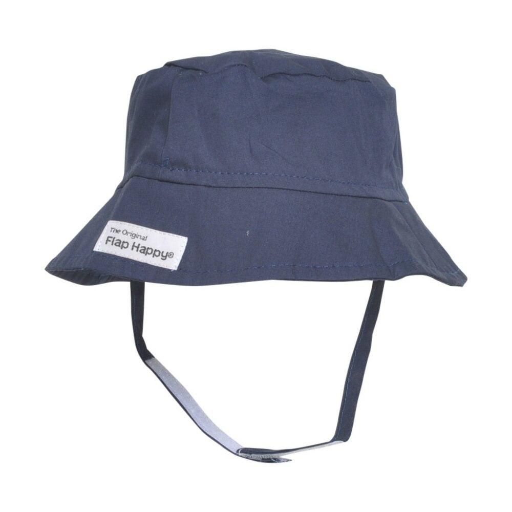 Flap Happy UPF 50+ Bucket Hat, Color: Navy, Size: XS