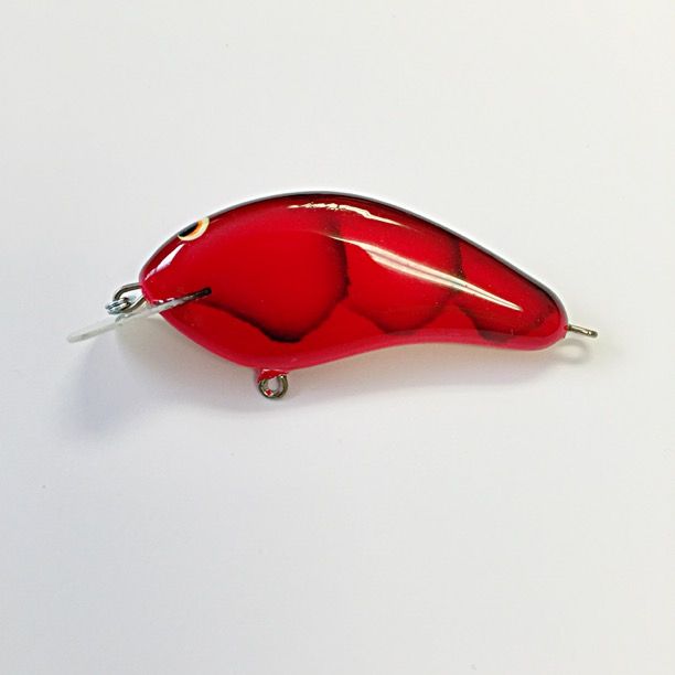 Greenfish G-Flat Crank Bait, Color: Red Craw
