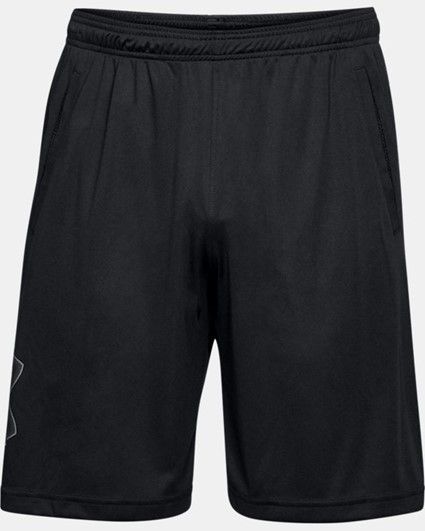 Under Armour Men&#39;s UA Tech™ Graphic Shorts, Color: Black / Graphite, Size: SM