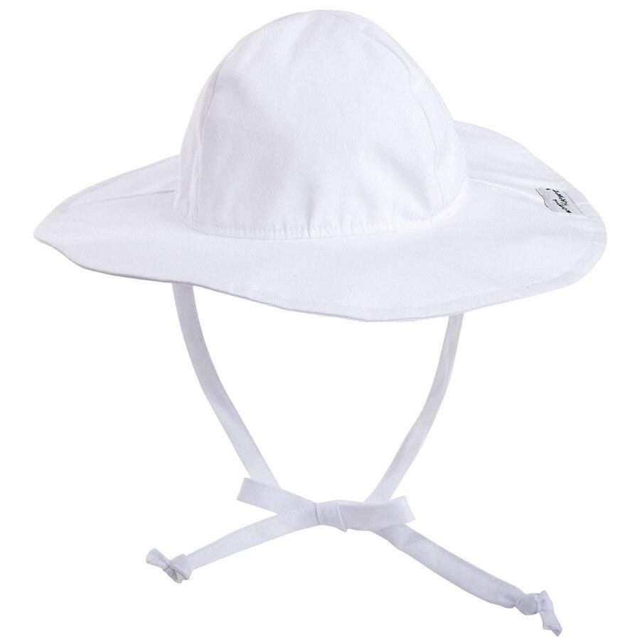 Flap Happy UPF 50+ Floppy Hat, Color: White, Size: XS