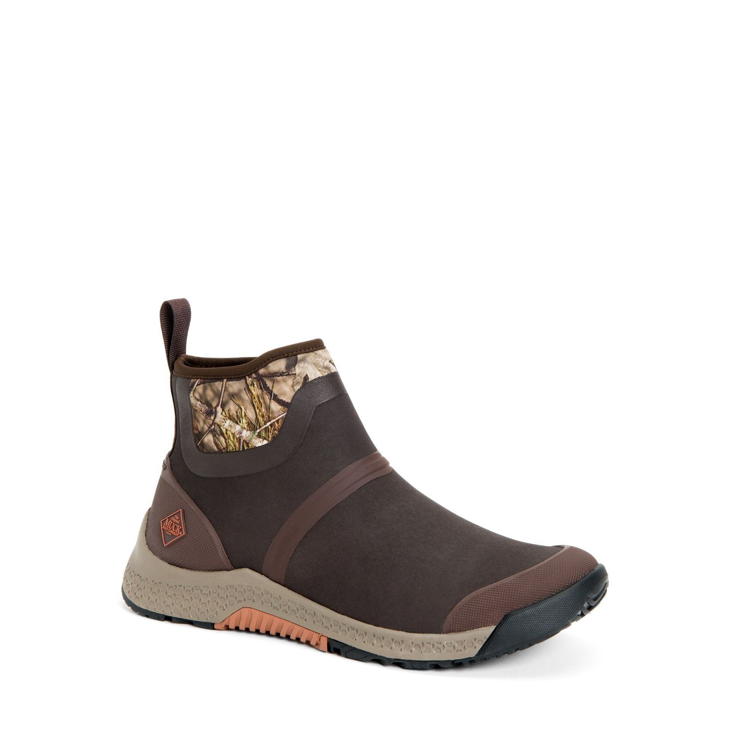 Muck Men&#39;s Outscape Chelsea Brown/Mossy Oak, Size: 9