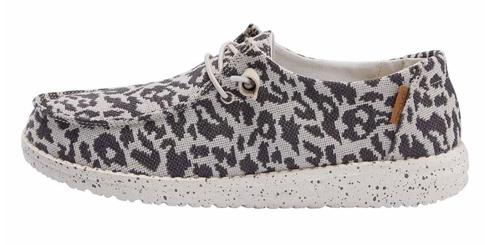 Hey Dude Wendy Animal , Color: Woven Cheetah Grey, Size: 5