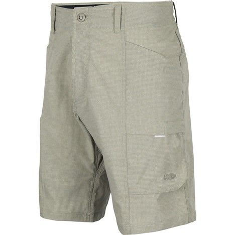 Aftco Diffuse AIRoMESH Fishing Short, Color: Ecru, Size: 30