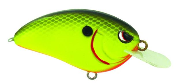 Spro John Crews Little John MD 50, Color: Chartreuse/Black Black