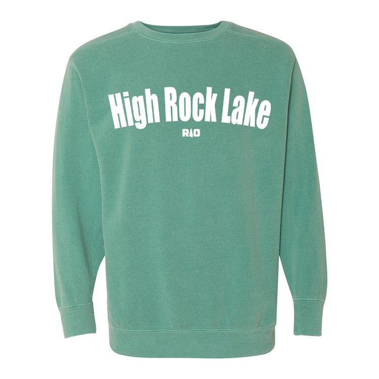 Rock Outdoors High Rock Lake in White Pullover , Color: Seafoam, Size: SM