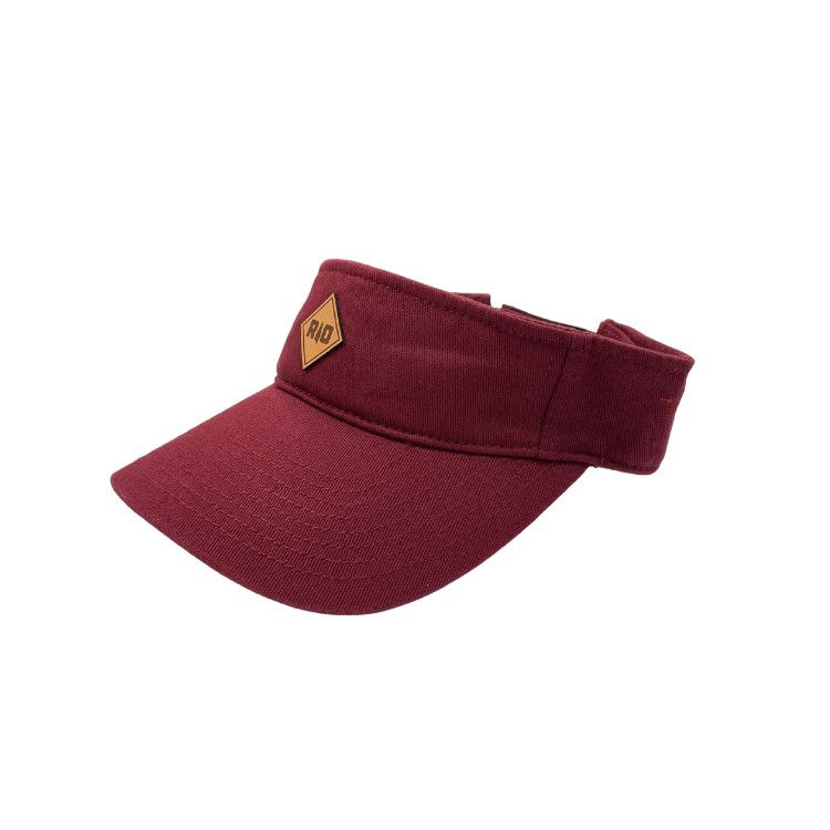 Rock Outdoors Double Diamond Visor, Color: Maroon