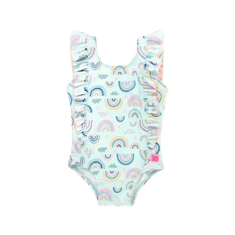 Rufflebutts Chase the Rainbow Waterfall One Piece, Size: 12-18m