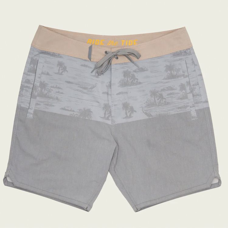 Marsh Wear Hagood Boardshort , Color: Gray, Size: 30