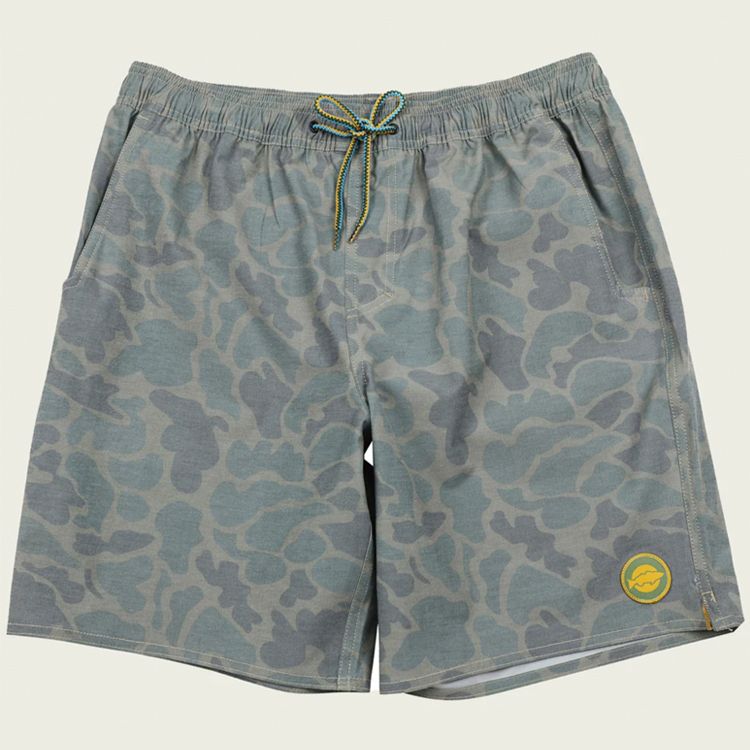 Marsh Wear Mallard Volley Short, Color: Green Camo, Size: SM