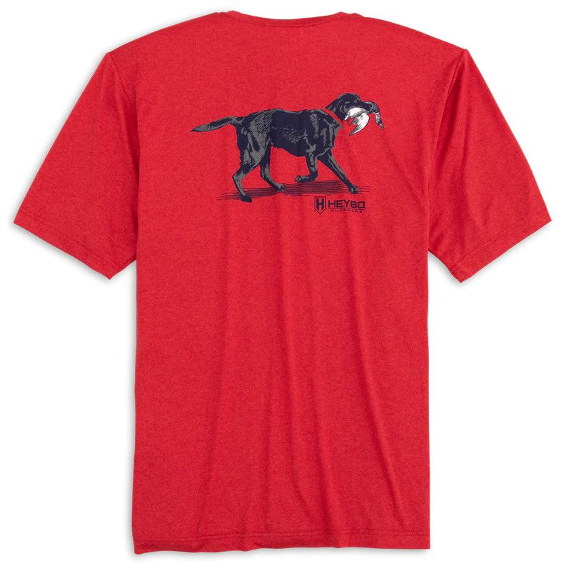 Heybo SS Performance Tee , Color: Heather Lab, Size: SM