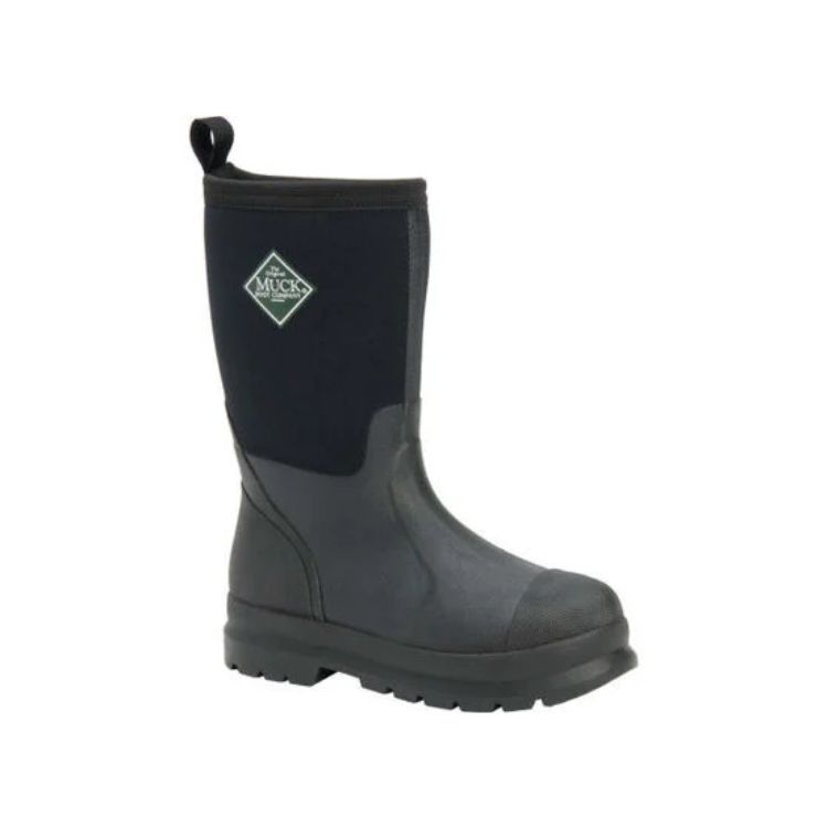 Muck YTH Kids Chore Classic Boot, Color: Black, Size: 7k