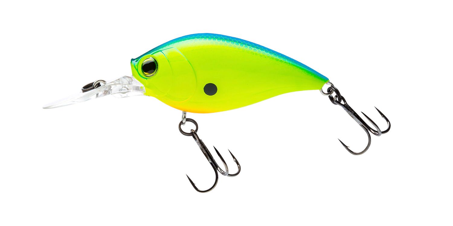 Yo-zuri Hardcore Crank MR 60F, Color: Blue Back Chartreuse