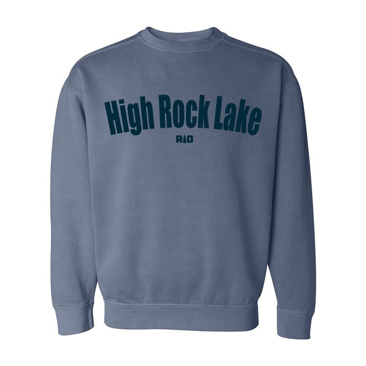 Rock Outdoors High Rock Lake in Navy Pullover , Color: Blue Jean, Size: SM