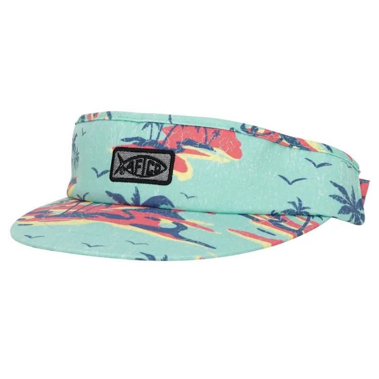 Aftco Fusion Visor, Color: Ocean Wave