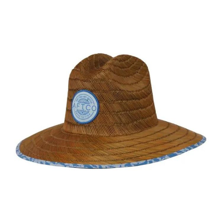 Aftco Illuminated Straw Hat Slate Blue