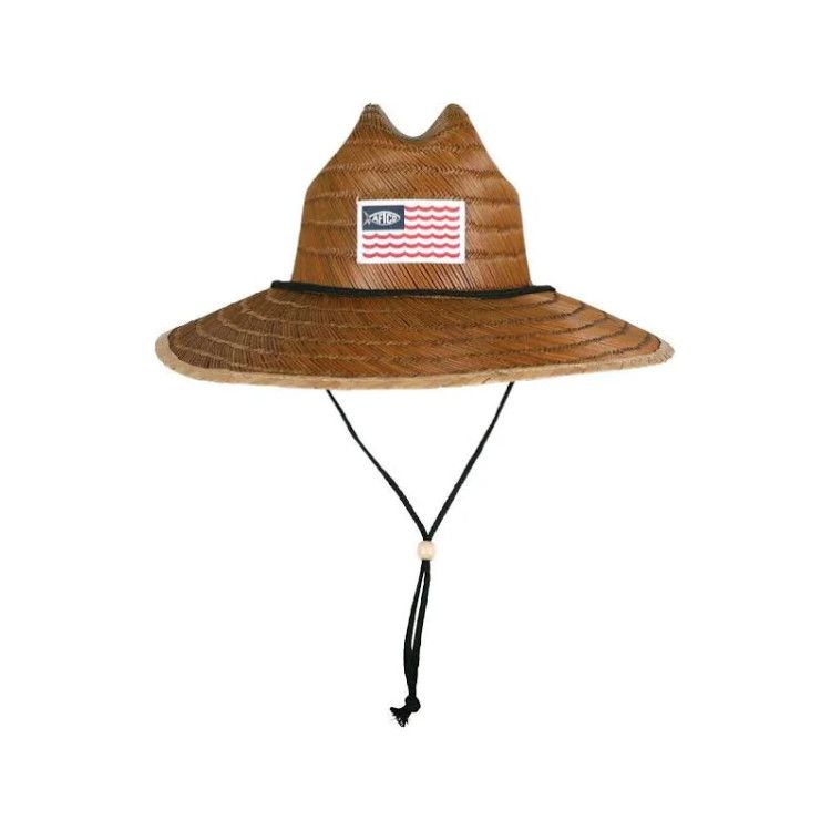 Aftco Boatbar Straw Hat Brown