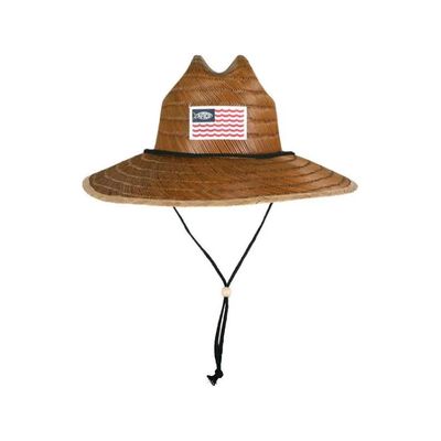 Aftco Boatbar Straw Hat Brown