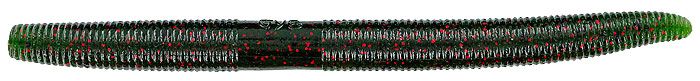 Gary Yamamoto 7&quot; Senko, Color: Watermelon w Blk Red Flake