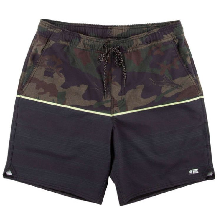 Salty Crew Tandem Elastic Boardshort , Color: Camo, Size: SM