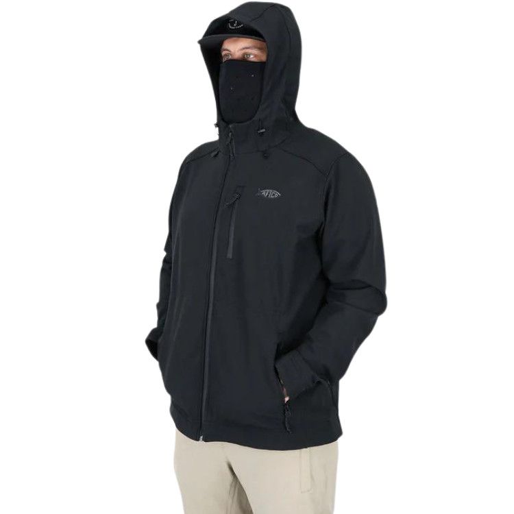 Aftco Reaper Softshell Jacket, Color: Black, Size: SM